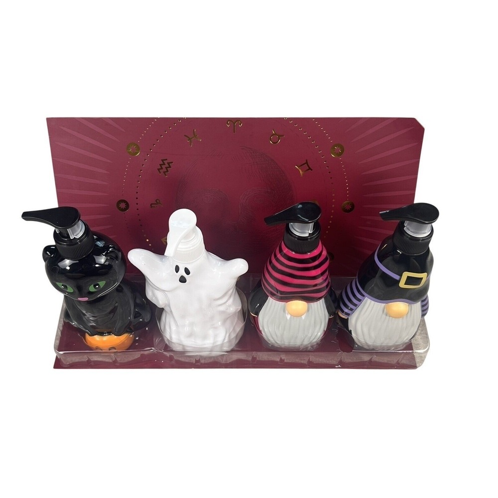 Maison De Base Bewitching Hand Soap Halloween Decoration Collection Set Of Four